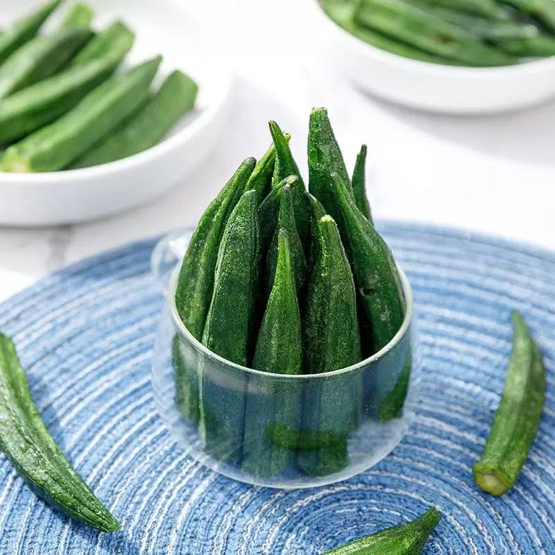Vacuum Fried Okra